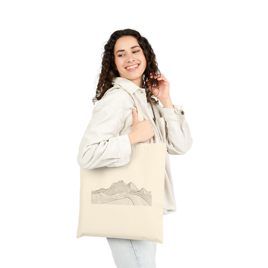 Mountaintop Canvas Tote